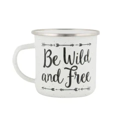 Clearance Sass and Belle Adventure Speckled Enamel Mug
