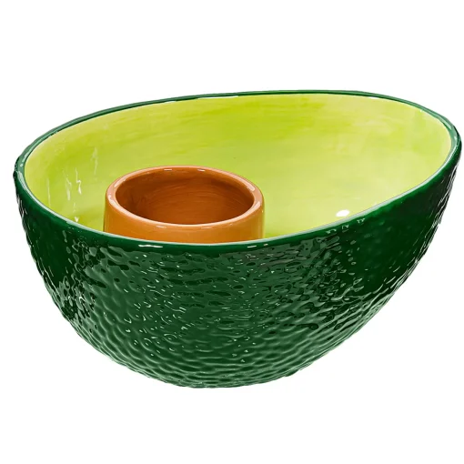 Online Sass and Belle Avocado Shaped Dip Bowl