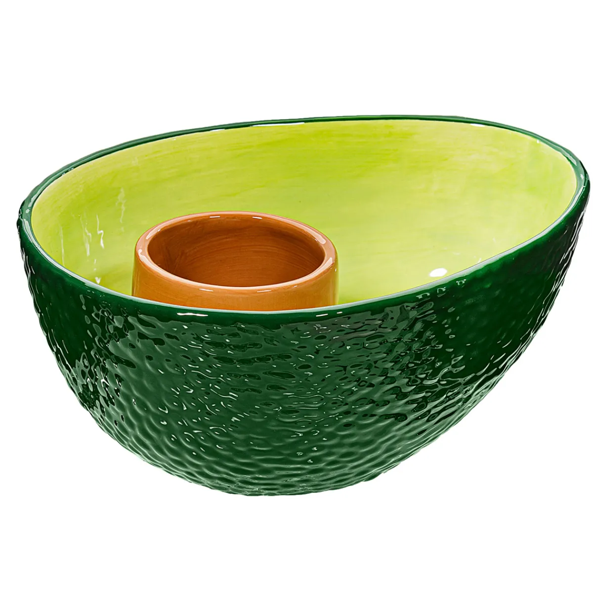 Online Sass and Belle Avocado Shaped Dip Bowl
