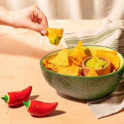 Online Sass and Belle Avocado Shaped Dip Bowl