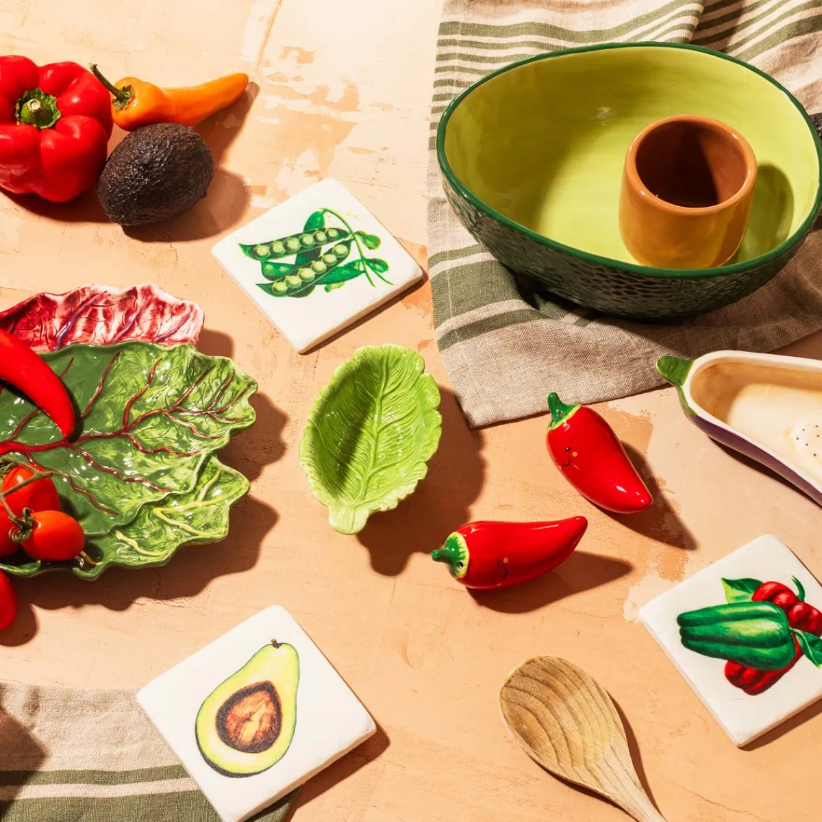 Online Sass and Belle Avocado Shaped Dip Bowl