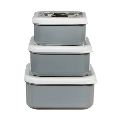 Online Sass and Belle Bear Adventure Lunch Boxes - Set of 3