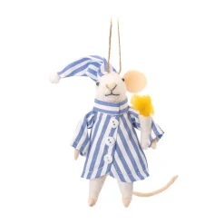Sale Sass and Belle Bedtime Mouse Felt Decoration