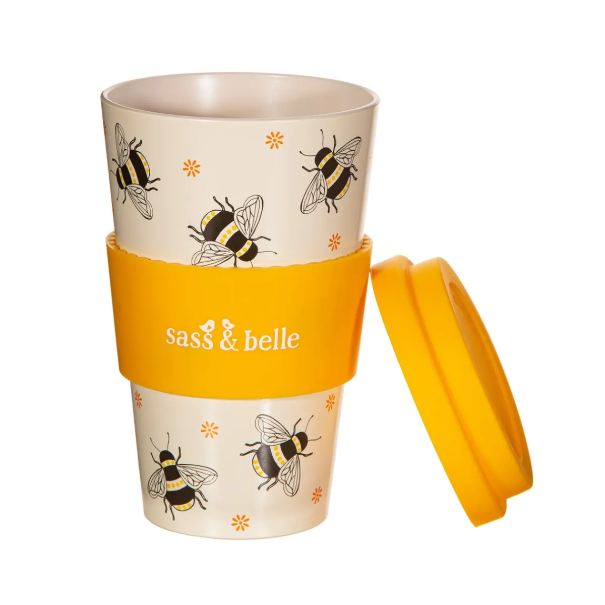 New Sass and Belle Bee Travel Coffee Cup