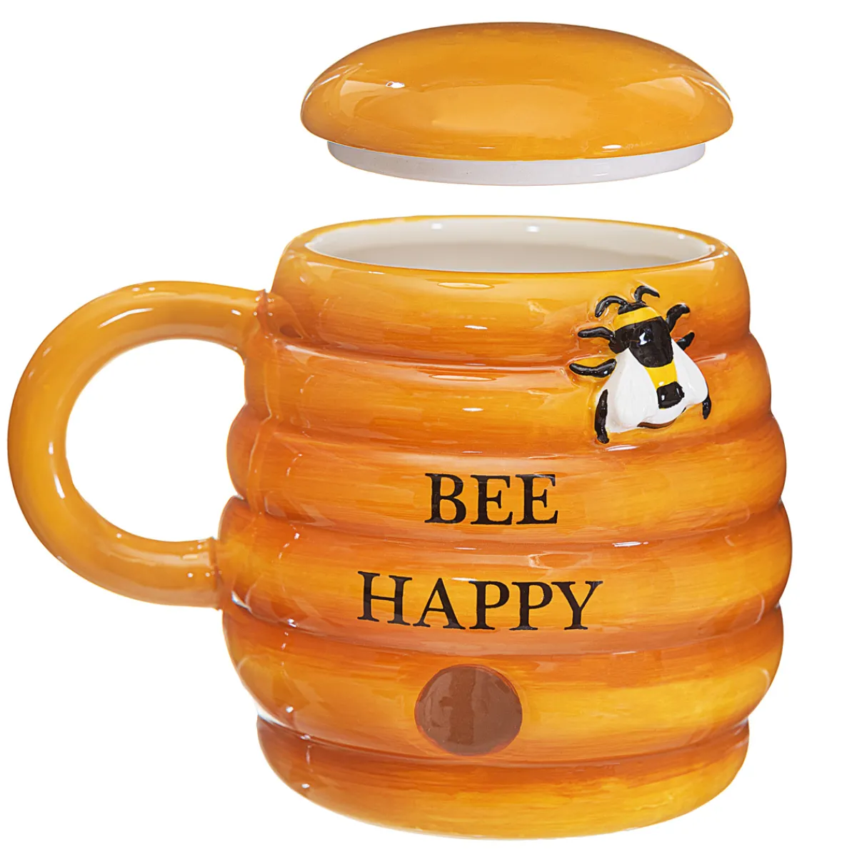 Discount Sass and Belle Beehive Mug with Lid