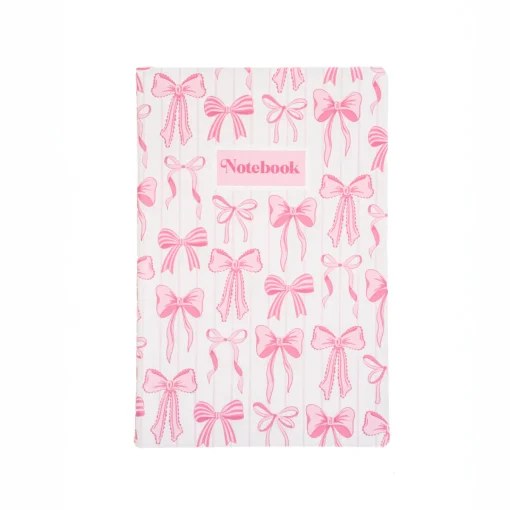 Sass and Belle Bow A5 Notebook