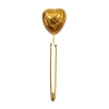 Online Sass and Belle Brass Heart Tea Infuser