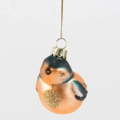 Hot Sass and Belle British Birds Christmas Shaped Bauble Assorted
