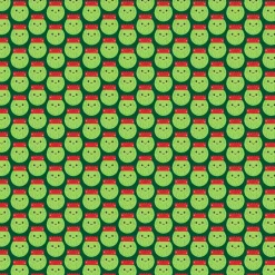 Hot Sass and Belle Brussels Sprouts Gift Wrap