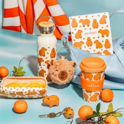 Hot Sass and Belle Capybara Travel Coffee Cup