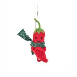 Discount Sass and Belle Chilli Felt Decoration