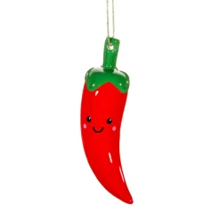 Online Sass and Belle Chilli Pepper Shaped Ceramic Decoration
