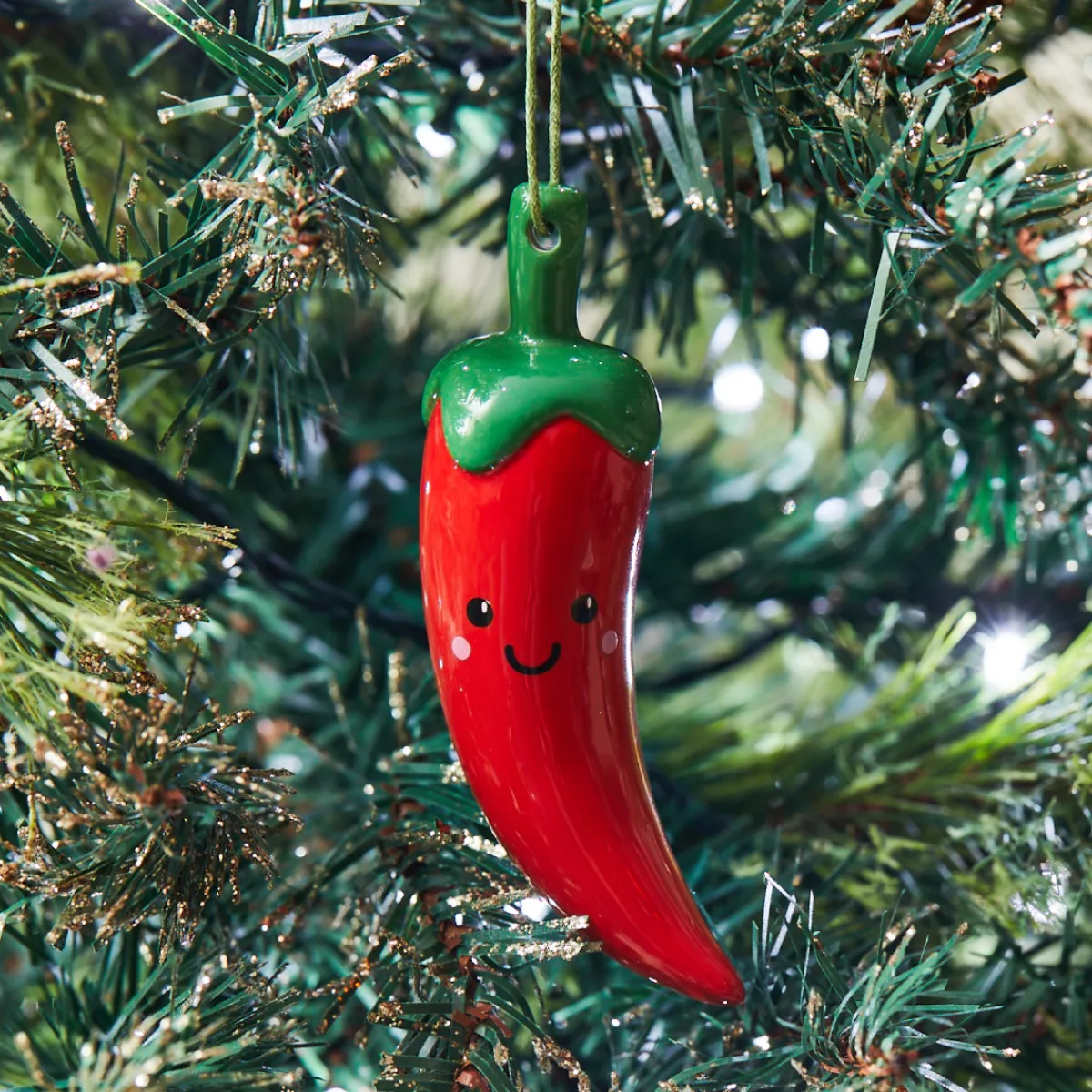 Online Sass and Belle Chilli Pepper Shaped Ceramic Decoration
