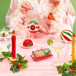 Sass and Belle Christmas Cake Shaped Bauble