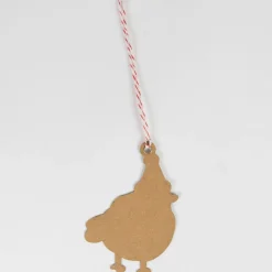Hot Sass and Belle Christmas Robin Gift Tags - Set of 10