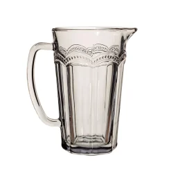 Sale Sass and Belle Clarisse Glass Jug Grey
