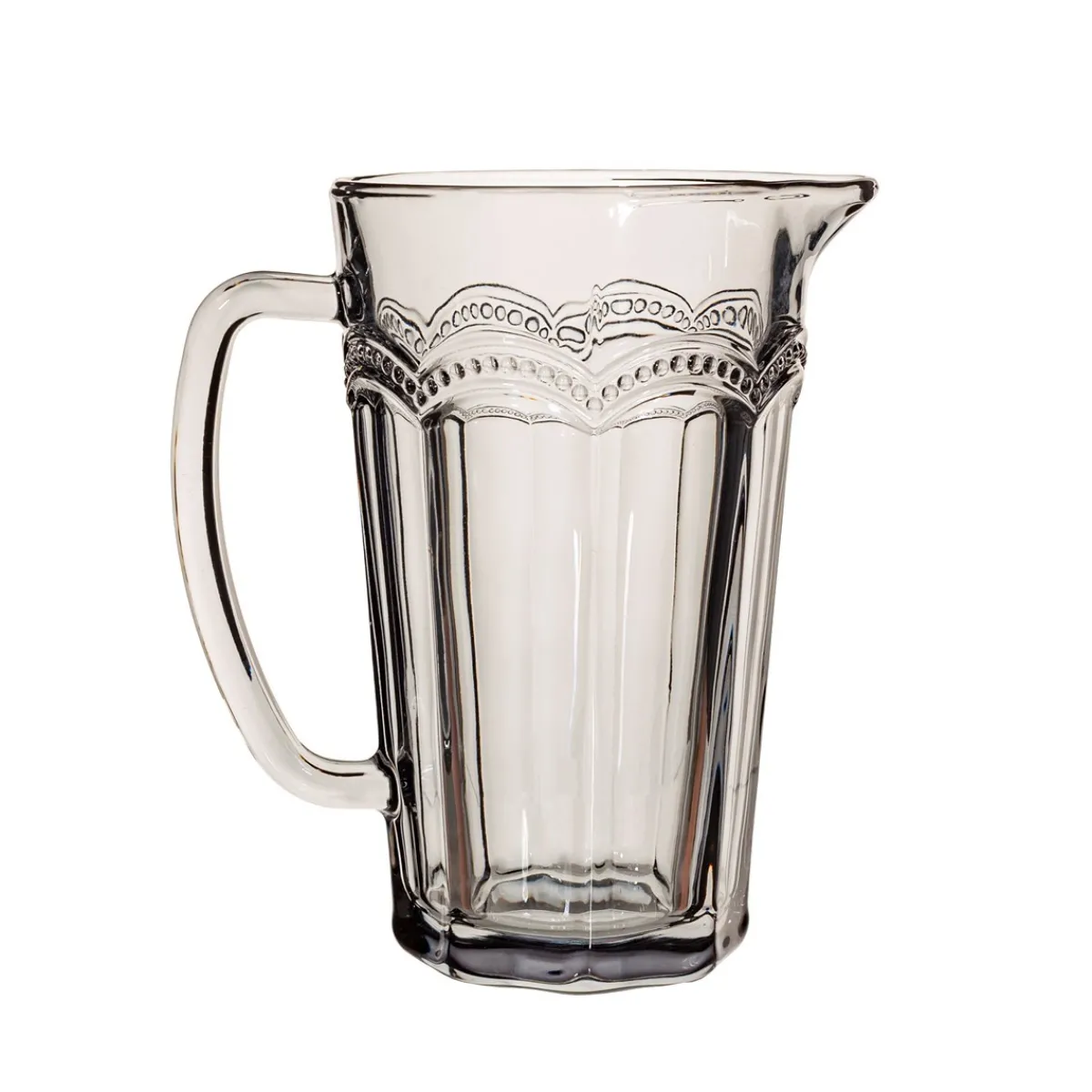 Sale Sass and Belle Clarisse Glass Jug Grey