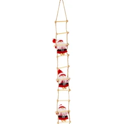 Discount Sass and Belle Climbing Santa Ladder Decoration