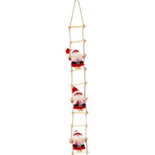 Discount Sass and Belle Climbing Santa Ladder Decoration