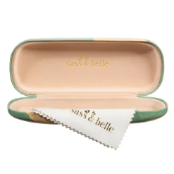 Hot Sass and Belle Cockapoo Glasses Case