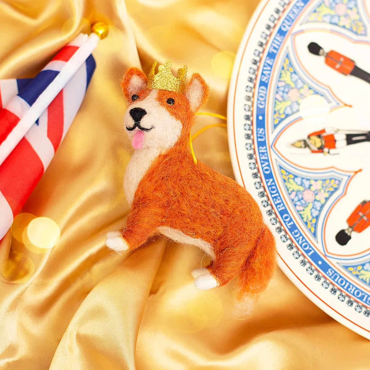 New Sass and Belle Corgi Hanging Decoration
