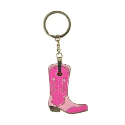 Sass and Belle Cowboy Boot Enamel Keyring
