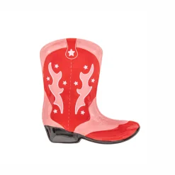 Best Sass and Belle Cowboy Boot Pink & Red Trinket Dish
