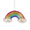 Online Sass and Belle Crackle Glaze Rainbow Shaped Bauble