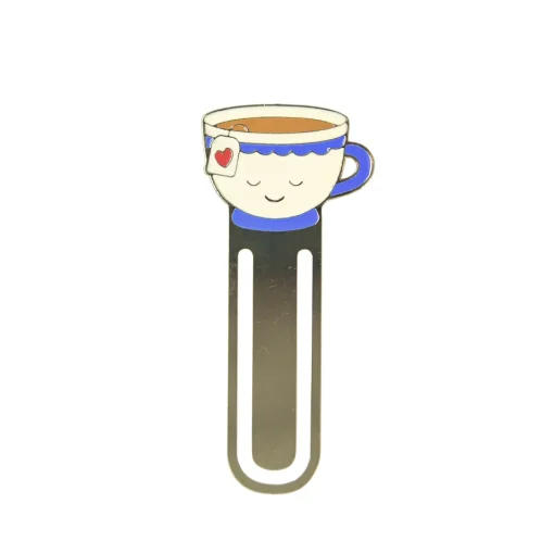 Sale Sass and Belle Cup of Tea Metal Bookmark