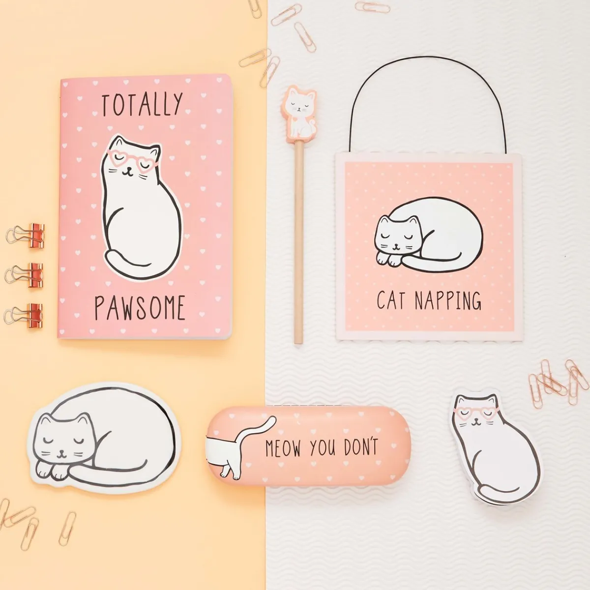 Sale Sass and Belle Cutie Cat Meow You See Me Glasses Case
