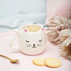 Best Sass and Belle Cutie Cat Shaped Mug