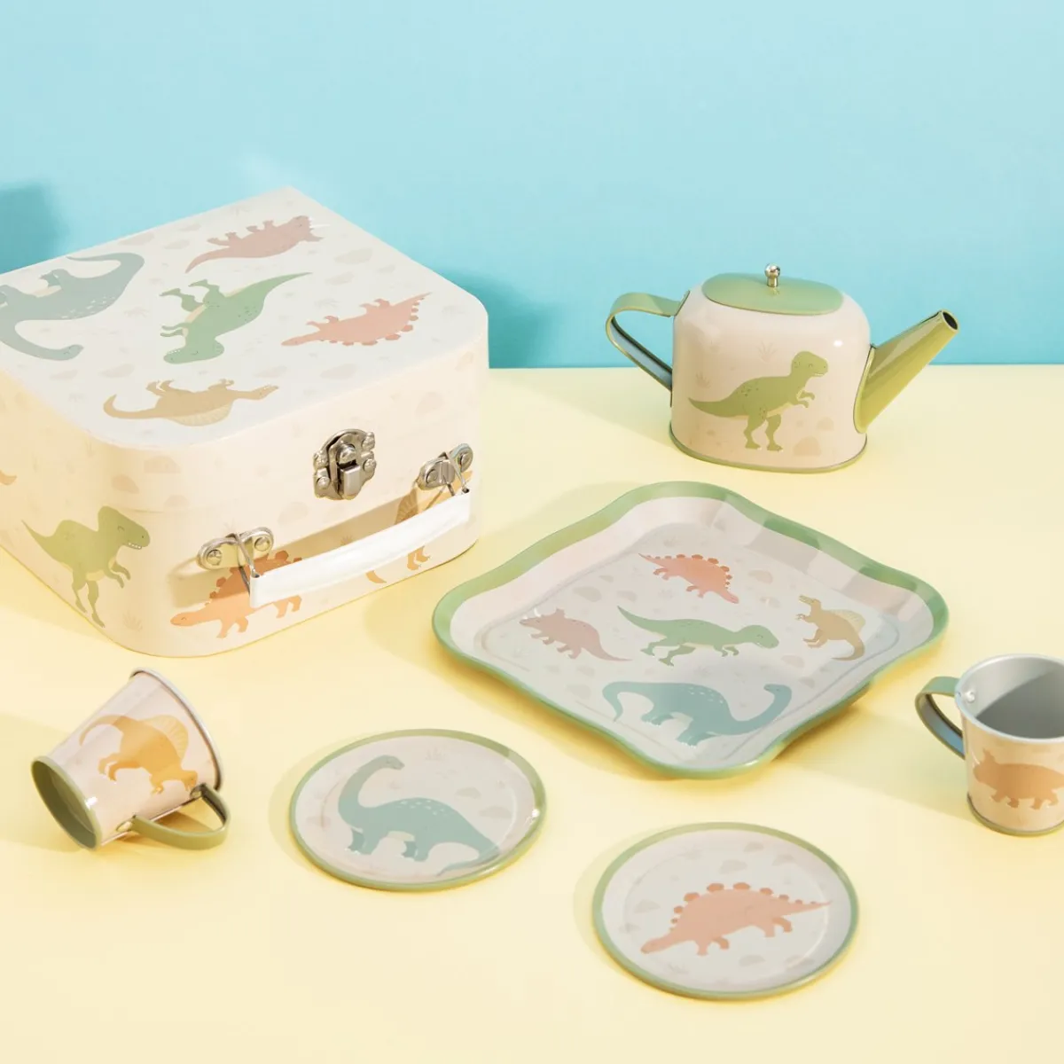 Best Sass and Belle Desert Dino Kids' Tea for Two Set