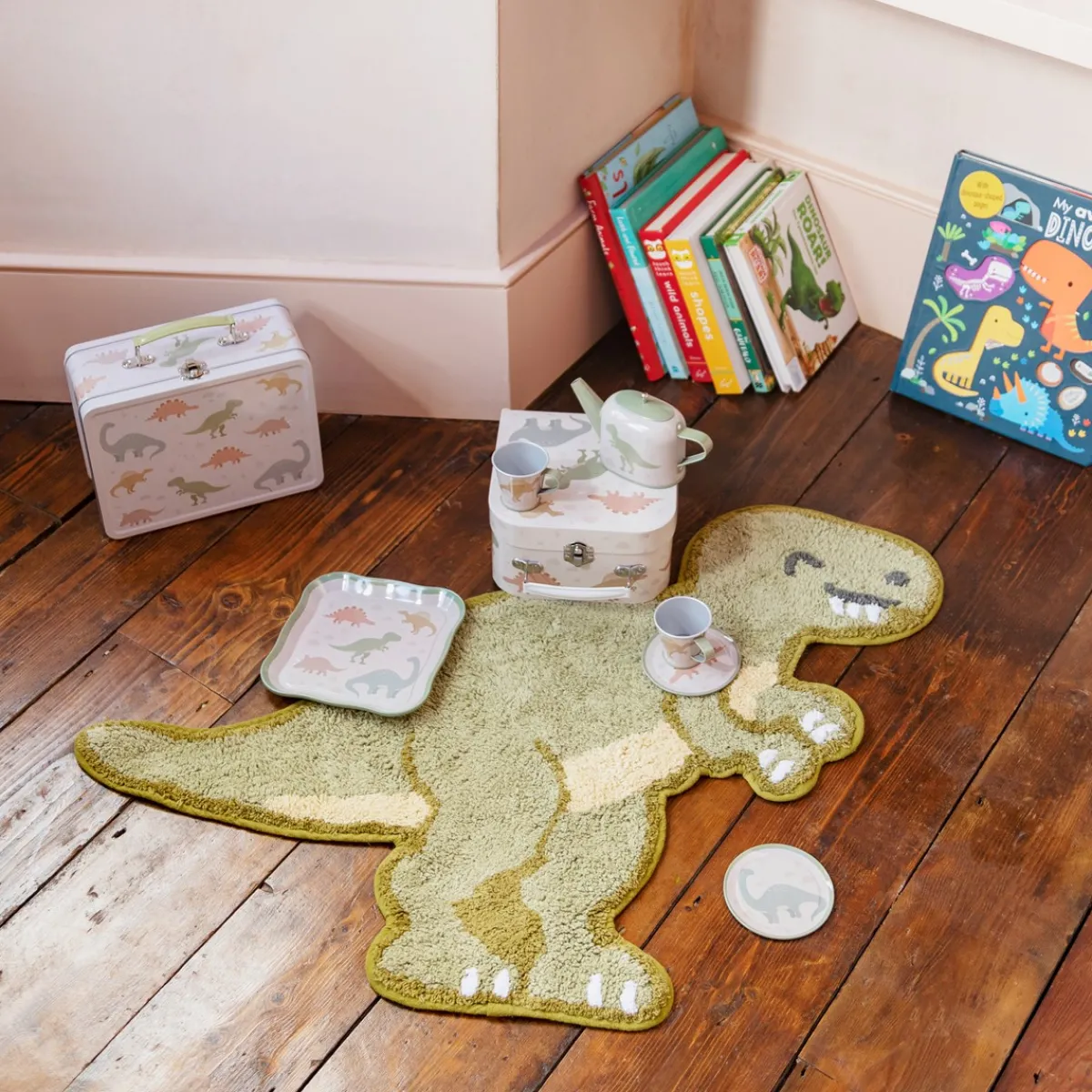 Best Sass and Belle Desert Dino Kids' Tea for Two Set