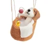 Clearance Sass and Belle Dog in the Bath Hanging Decoration