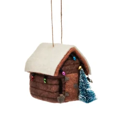 Clearance Sass and Belle Felt Shed Hanging Decoration