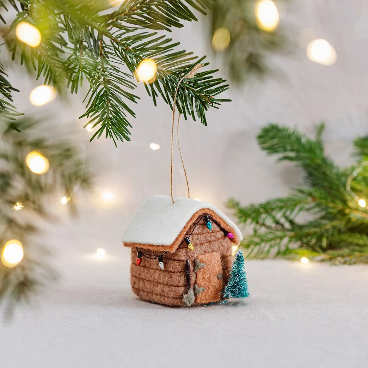 Clearance Sass and Belle Felt Shed Hanging Decoration