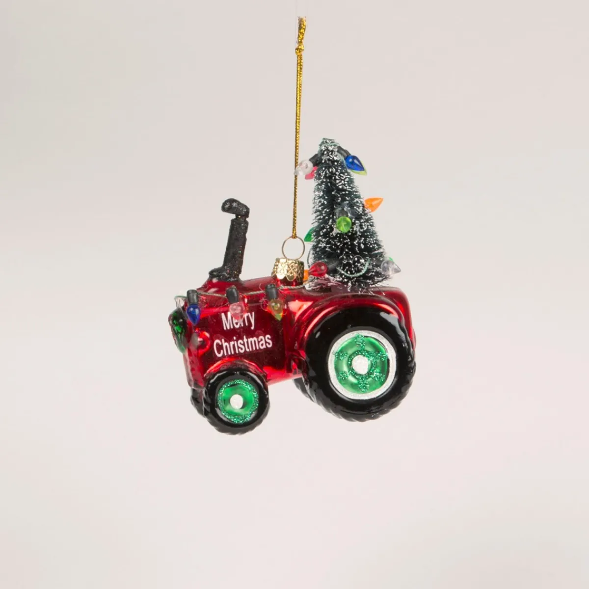 New Sass and Belle Festive Tractor Bauble