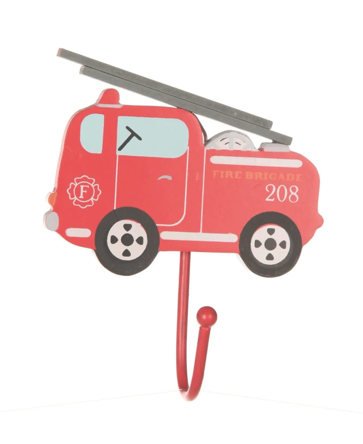 Best Sass and Belle Fire Engine Single Hook Red