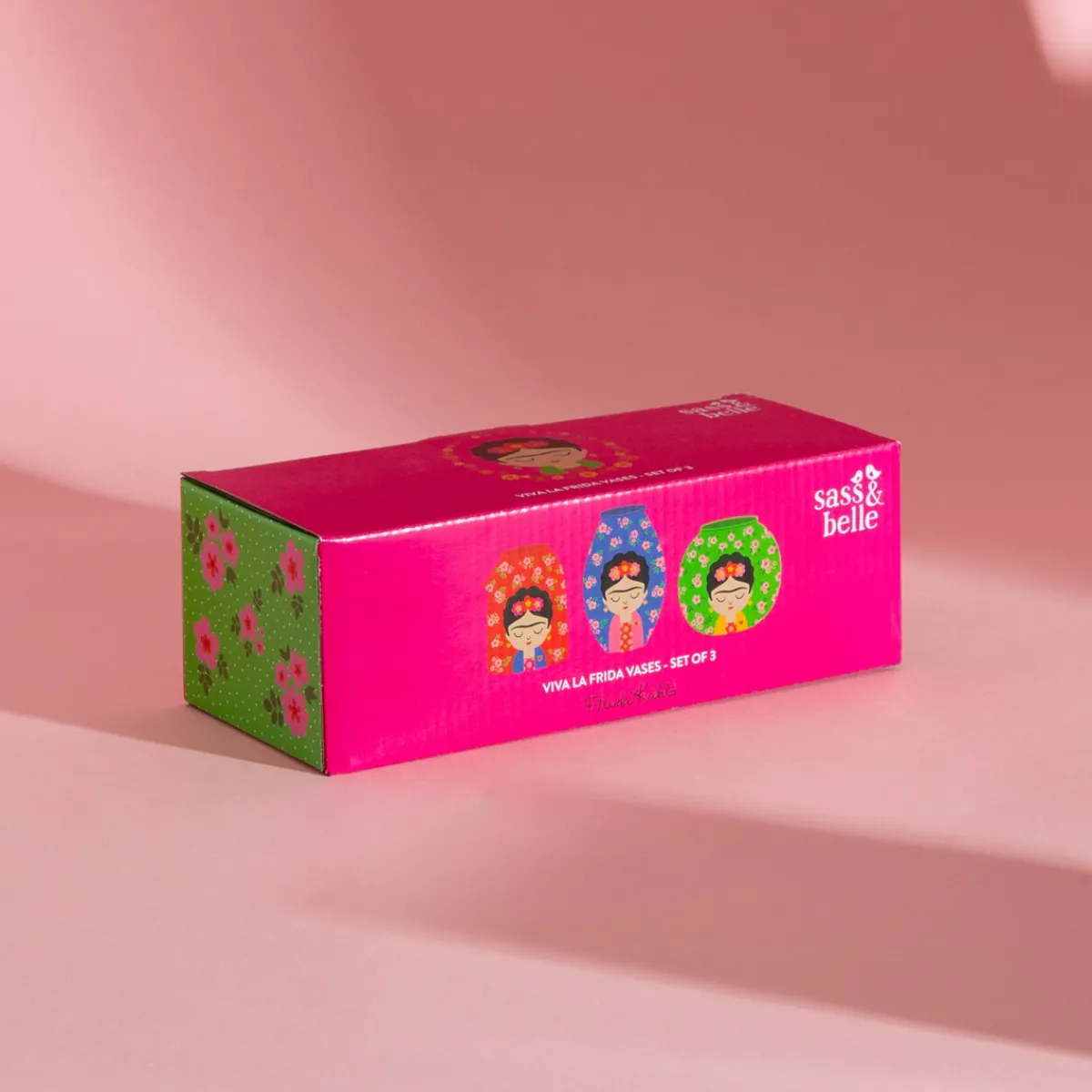 Discount Sass and Belle Floral Frida Vases - Set of 3