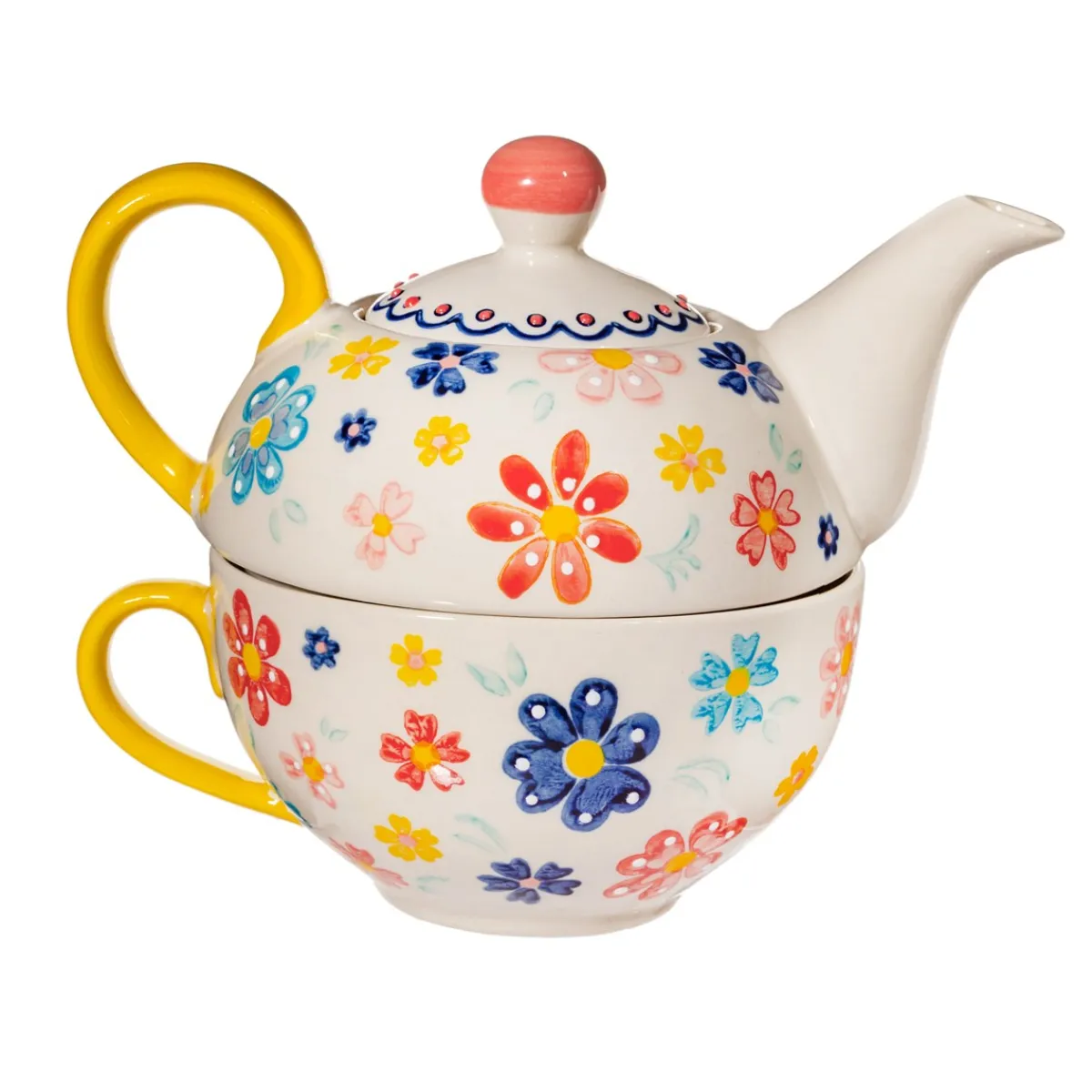 Discount Sass and Belle Folk Floral Tea for One
