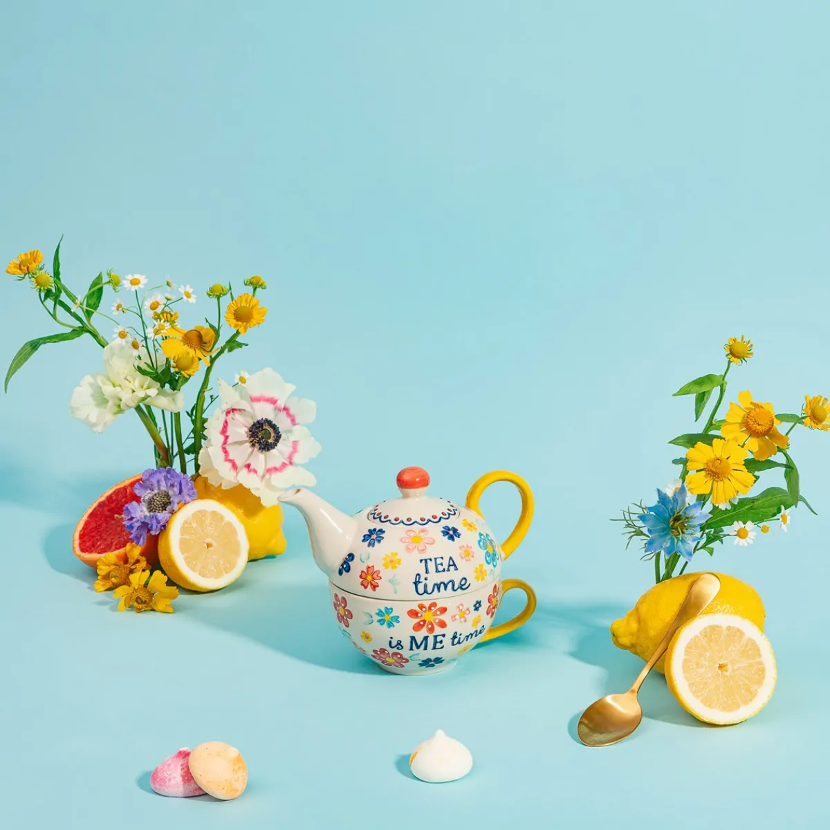 Discount Sass and Belle Folk Floral Tea for One