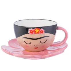 Clearance Sass and Belle Frida Cup and Flower Saucer Set