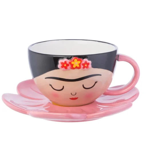 Clearance Sass and Belle Frida Cup and Flower Saucer Set