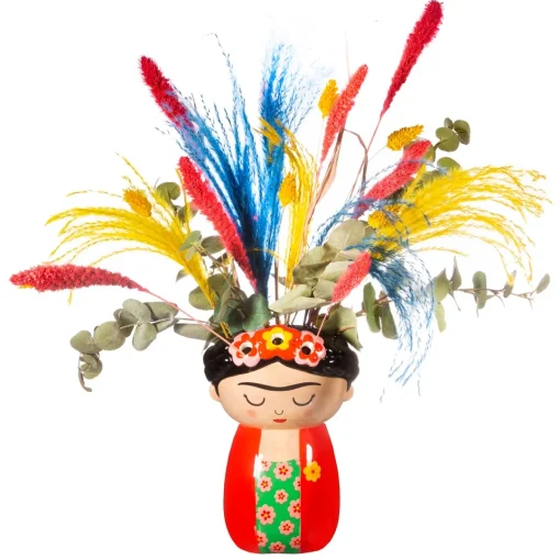 New Sass and Belle Frida Wall Mounted Planter Red