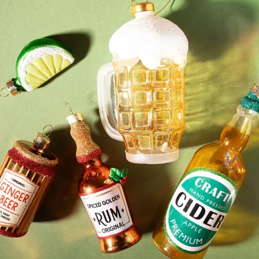 Clearance Sass and Belle Frothy Beer Shaped Bauble