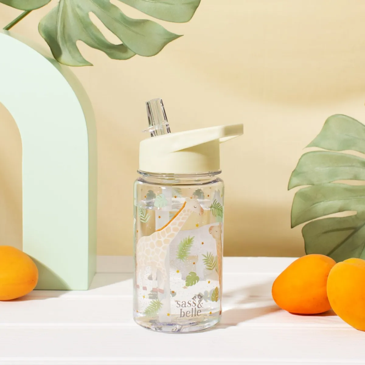 New Sass and Belle Gigi Giraffe Kids' Water Bottle