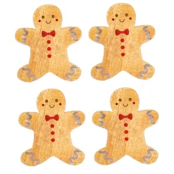 Outlet Sass and Belle Gingerbread Coaster - Set of 4