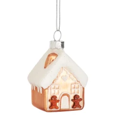 New Sass and Belle Gingerbread House Shaped Bauble