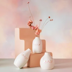 Clearance Sass and Belle Girl Power Boobies Vases - Set of 3