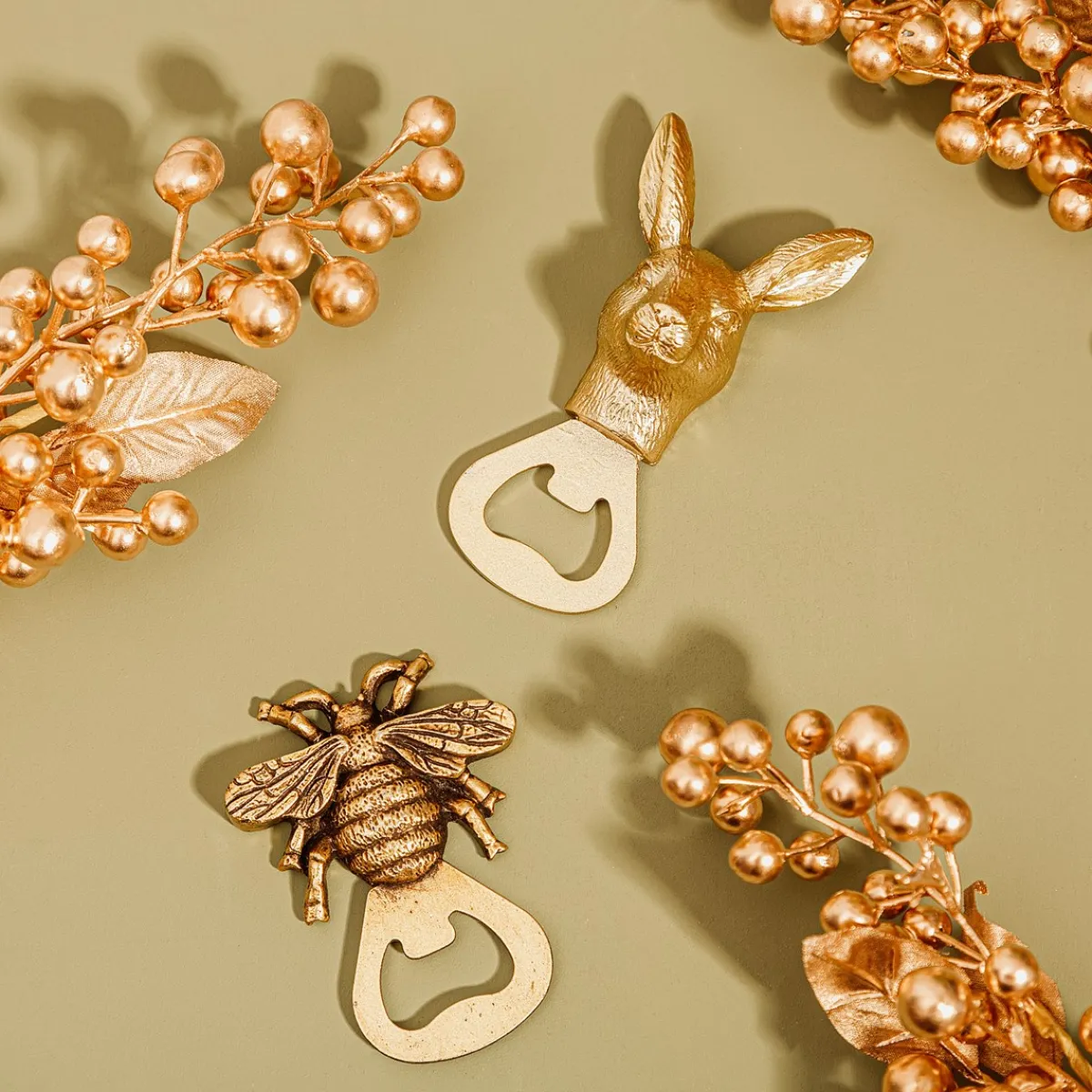 Sale Sass and Belle Gold Bee Bottle Opener